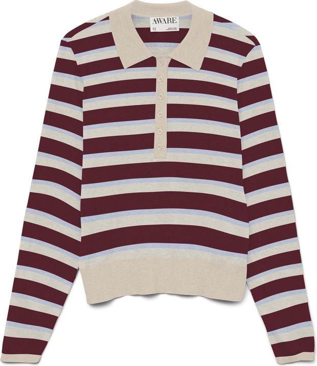 Actual product image Vero Moda AWSIKITA Gestricktes Poloshirt Polo (XL)