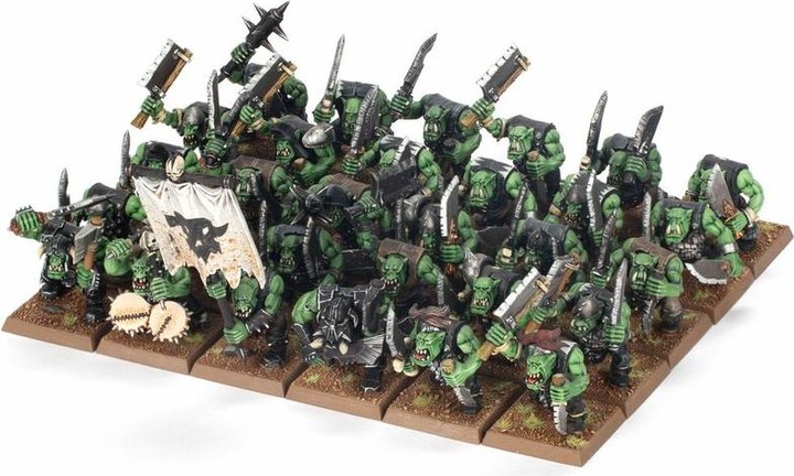 Immagine prodotto Games Workshop Warhammer ToW - Battaglione Tribù di Orchi e Gobelin (Materiale sintetico)