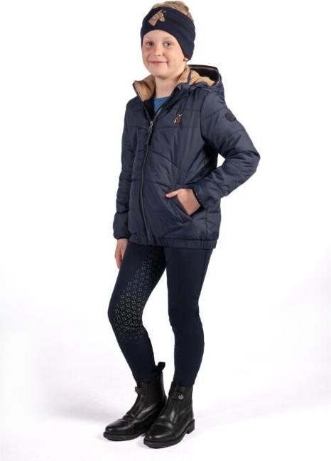 Actual product image HKM Riding Jacket Mia Deep Blue Junior (140)