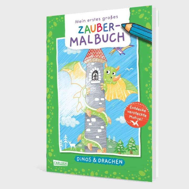 Immagine prodotto Il mio primo grande libro magico da colorare: Dinos e draghi