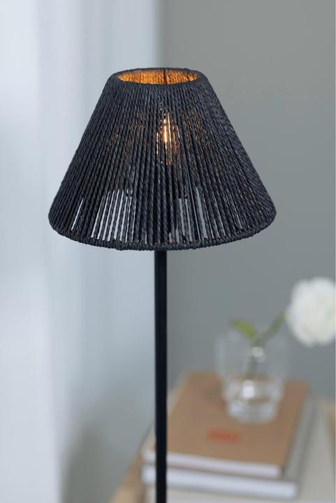 Produktbild Markslöjd Tischleuchte Corda 1L, E14, 4 W, Schwarz (E14)