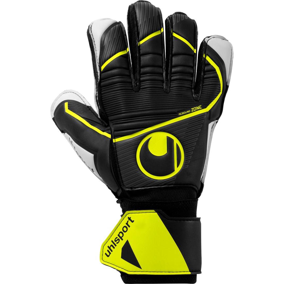 Uhlsport, Herren, Handschuhe, Torwarthandschuhe SOFT FLEX FRAME JR., Schwarz, (7.5)
