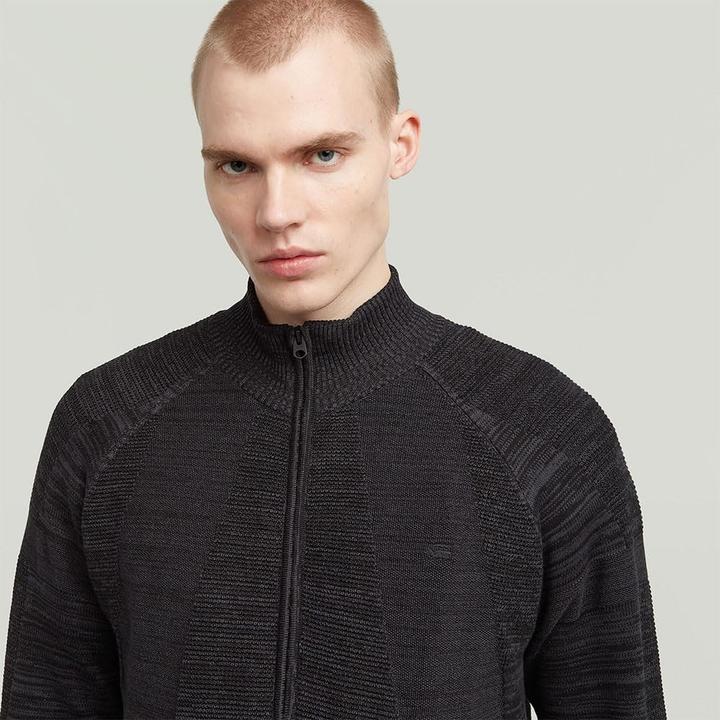 Produktbild G-Star - 3D biker full zip knit - Heren - Truien (XL)