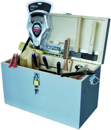 BRW Road builder's tool box (33 pieces)