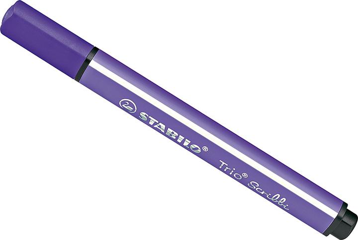 Actual product image STABILO Trio Scribbi Spring-loaded triangular felt-tip pen (1 x)