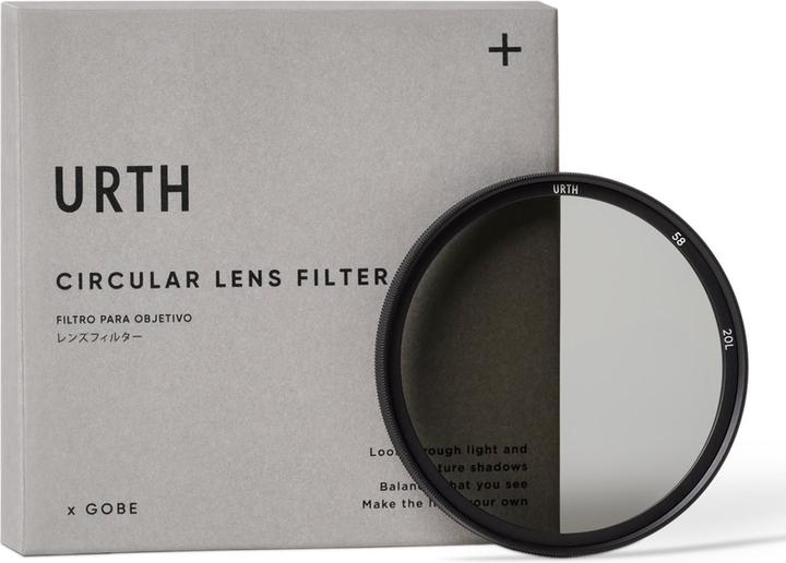 Immagine prodotto Urth Filtro polarizzatore circolare (CPL) da 58 mm (Plus+) (58 mm, Filtri polarizzanti)
