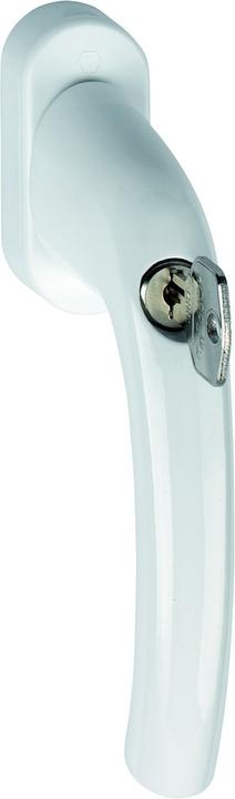 Magni HOPPE Tokyo window handle - locking cylinder, 45 degrees, square spindle 7 x 35 mm, 1 piece