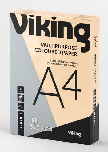 Actual product image Office Depot Contrast A4 80 g/m² Pastel Salmon copy paper (80 g/m², 500 x, A4)