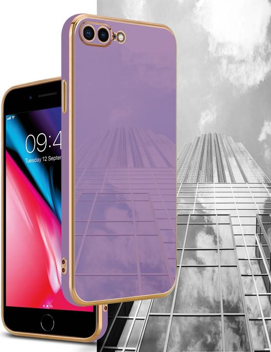 Actual product image Cadorabo Case for Apple iPhone 7 PLUS / 7S PLUS / 8 PLUS in TPU with camera protection LM130 Style (Apple iPhone 7 Plus, Apple iPhone 7s Plus)