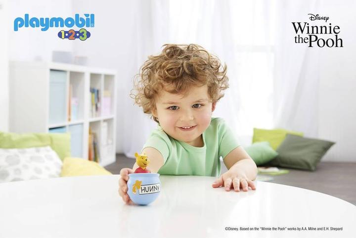 Actual product image Playmobil 1.2.3 & Disney: Winnie's standing honeypot (71318)