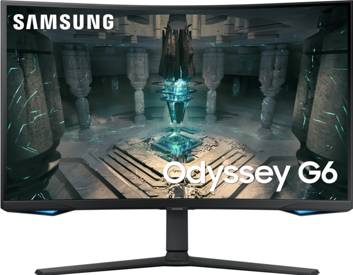 Actual product image Samsung Odyssey G6 - G65B (2560 x 1440 pixels, 32")