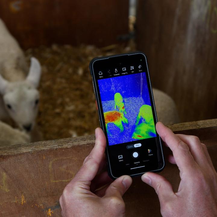 Actual product image JCB Toughphone MAX Pro P20 (512 GB, Grey, 6.60", Dual SIM, 5G)