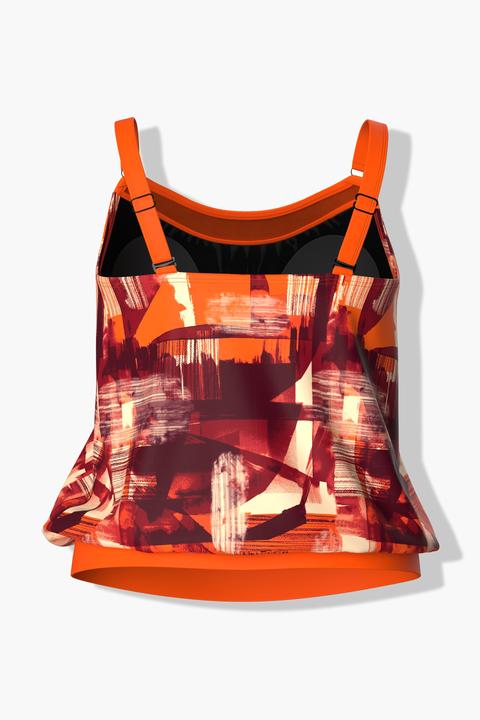 Actual product image Ulla Popken Abstract Print Tankini Set (42 A)