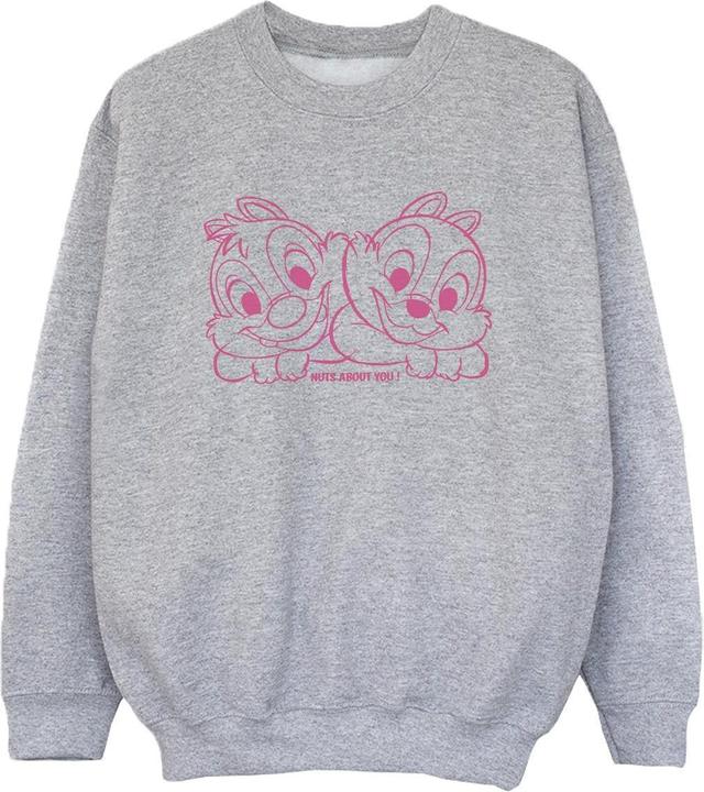 Actual product image Disney Boys Chip 'n' Dale Nuts About You Sweatshirt (116)
