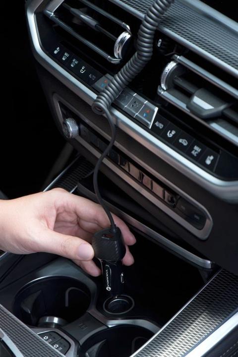 Produktbild Forcell USB 38W + USB-C Kabel Autoladegerät