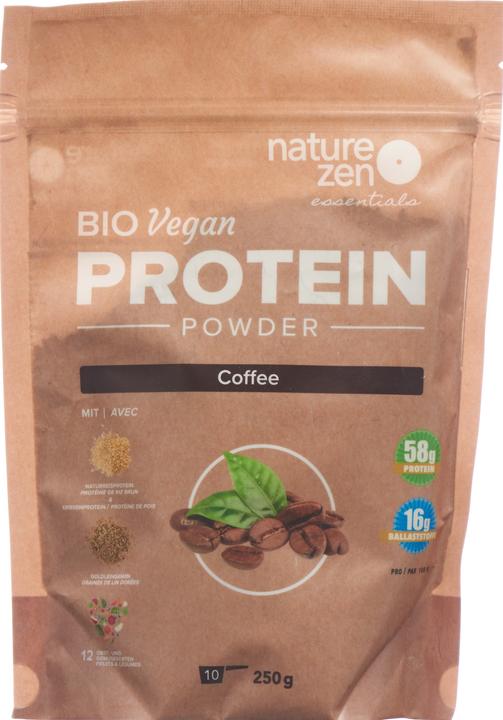 Image du produit Nature Zen Bio Vegan Protein Powder (Café, 1 pcs, 250 g)
