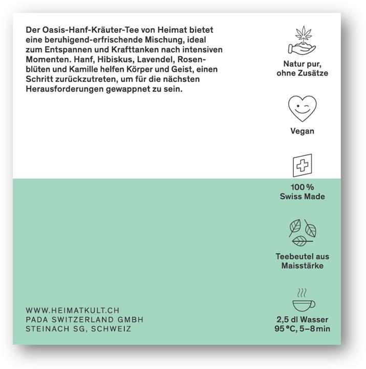Produktbild Heimat Hanftee Oasis (20 g)