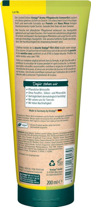 Produktbild Kneipp Aroma-Pflegedusche Sommerflirt (200 ml)
