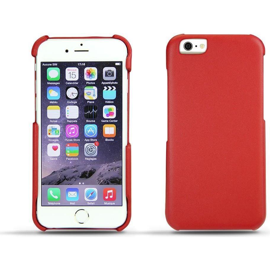 Noreve Lederschutzhülle (Apple iPhone 6 Plus), Smartphone Hülle, Rot