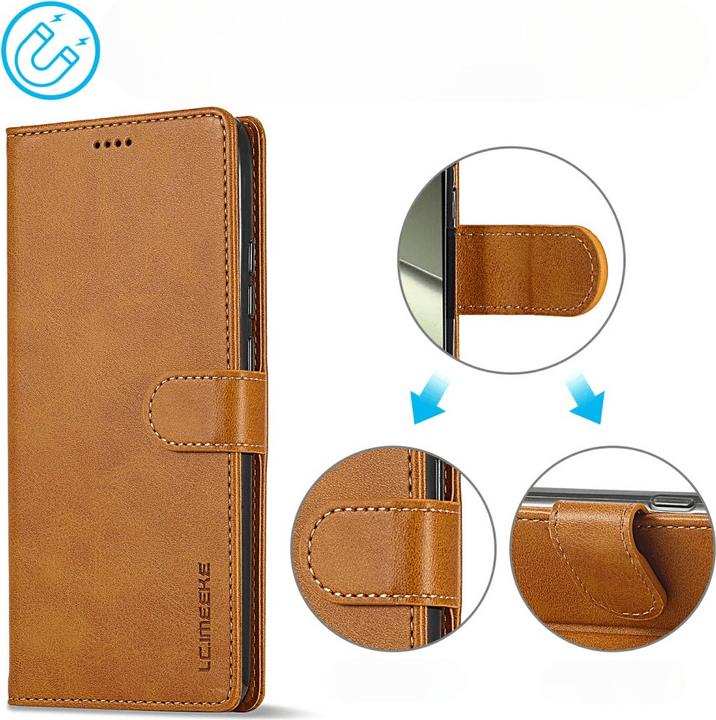 Produktbild LC.Imeeke Xiaomi 14T - Leder Etui Hülle (Xiaomi 14T)