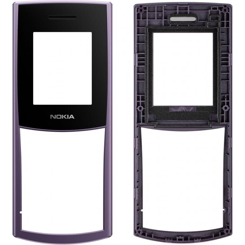 Nokia Cornice del display per 110 4G 2nd Edition, viola, Cellulare con tasti