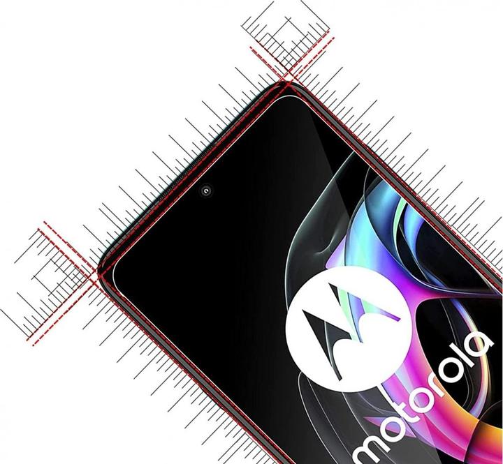 Produktbild Screenguard Motorola Edge 20 Panzerglas Schutzfolie Case Friendly Design (1 Stk., Motorola Edge 20)