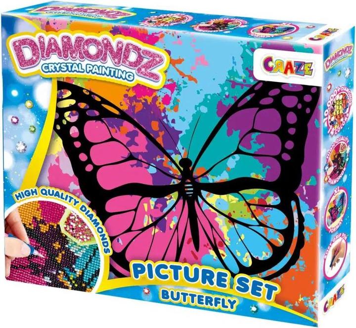 Actual product image Craze DIAMOND PAINTING Butterfly