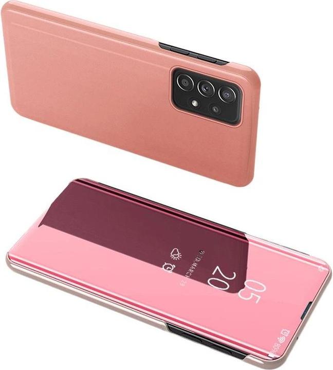 Image du produit Hurtel Clear View Case flip cover pour Samsung Galaxy A73 rose (Samsung Galaxy A73 5G)