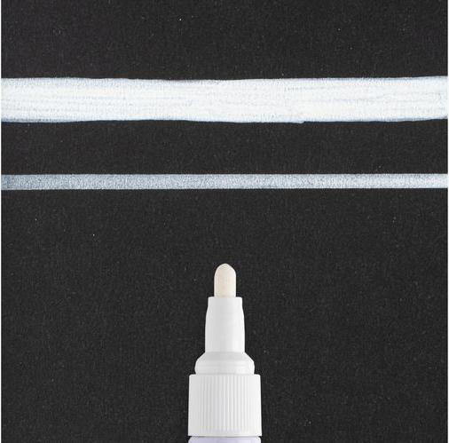 Immagine prodotto Sakura Pennarello Pen-Touch (Bianco, 2 mm, 1 x)
