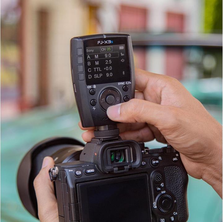 Productafbeelding Westcott FJ X3s draadloze flitser met Sony cameravoet (Bluetooth, Radio)