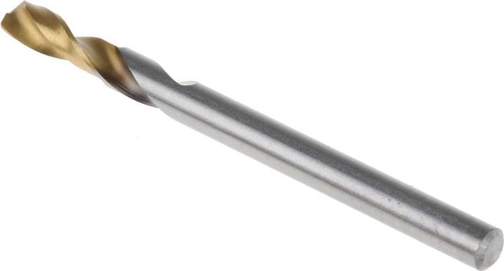 Actual product image RS PRO HSS TIN Straight Stub Drill DIN 4.0mm (4 mm)