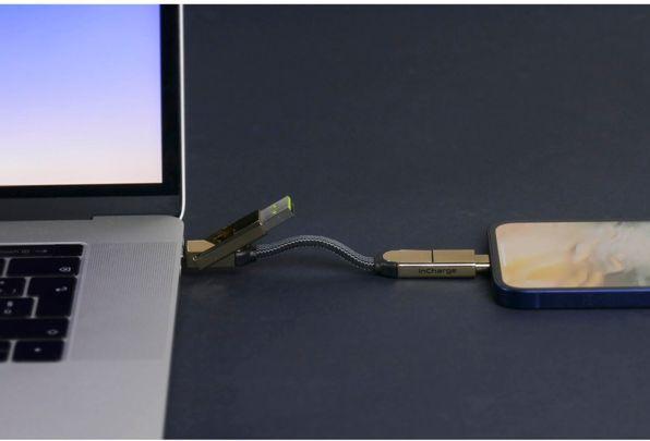 Actual product image Rolling Square inCharge X (0.72 m, USB 2.0, 100 W)