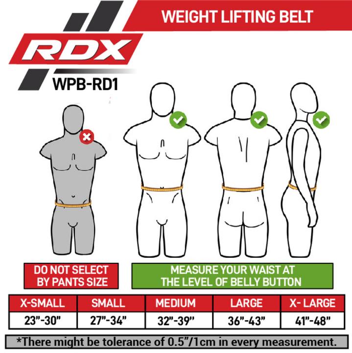 Image du produit Rdx Ceinture de Musculation RD1 (M)