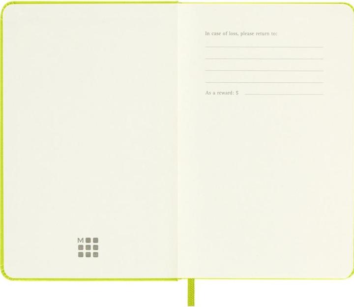 Actual product image Moleskine Notebook HC Pocket/A6 (A6, Plain)