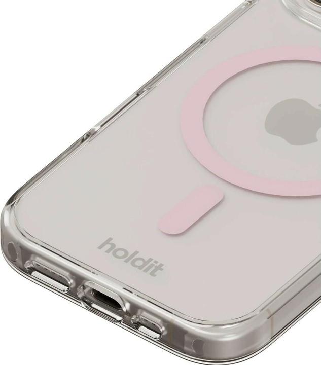 Produktbild Holdit MagSafe Case iPhone 16 Pro Rosa/Transparent (Apple iPhone 16 Pro)