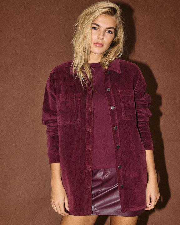 Actual product image Noisy May Corduroy Shacket (S)