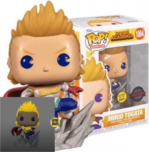 Immagine prodotto Funko POP! Animazione My Hero Academia Mirio Togata in costume da eroe Edizione Limitata Fosforescente