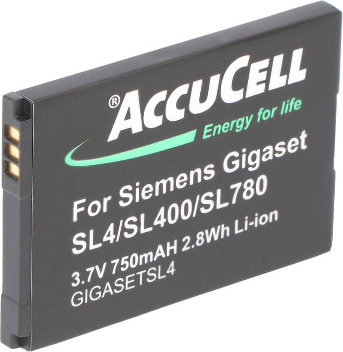 Actual product image AccuCell Battery suitable for Siemens Gigaset V30145-K1310K-X444, V30145-K1310-X445