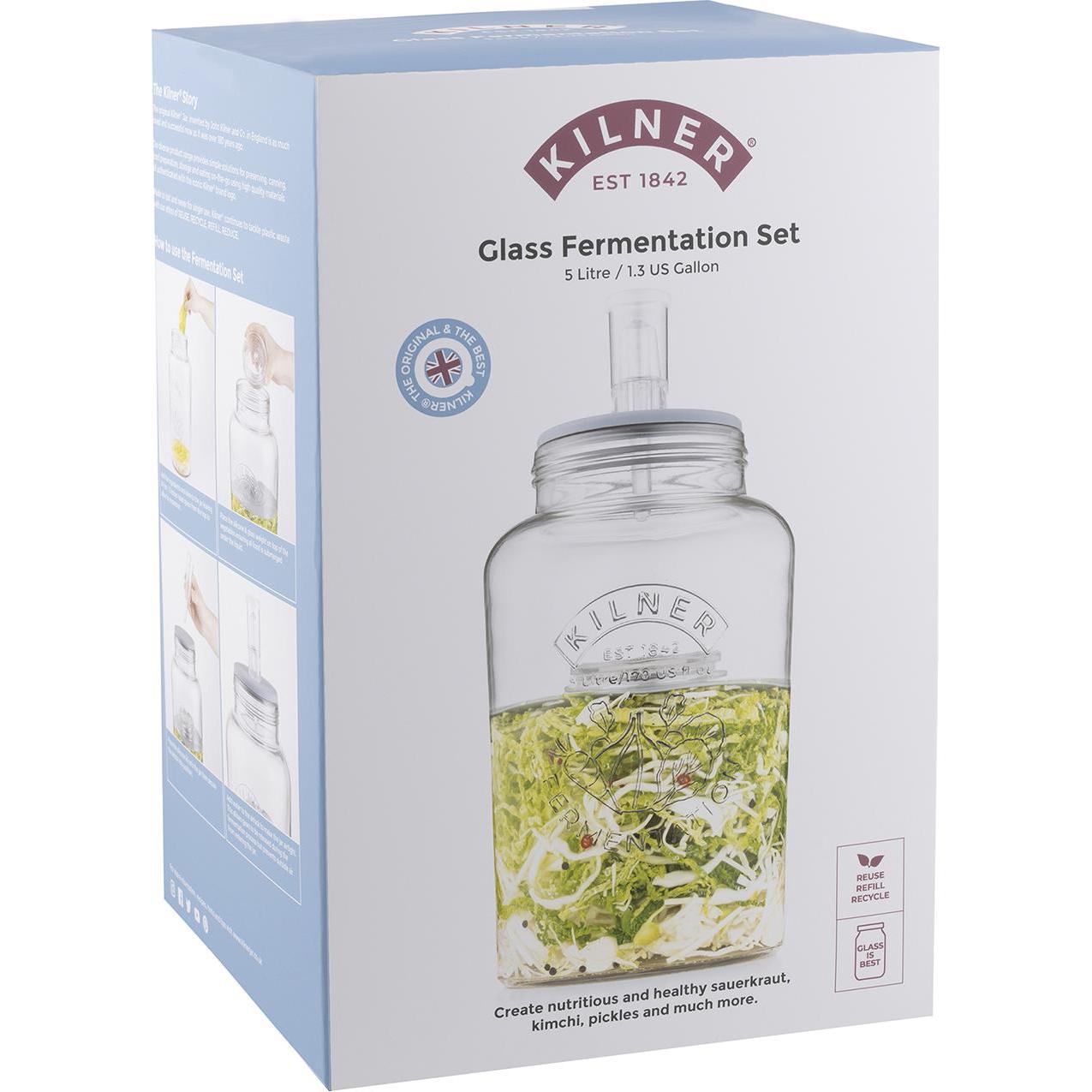 Thumbnail - Kilner Fermentier Set, Einmachgläser, Transparent