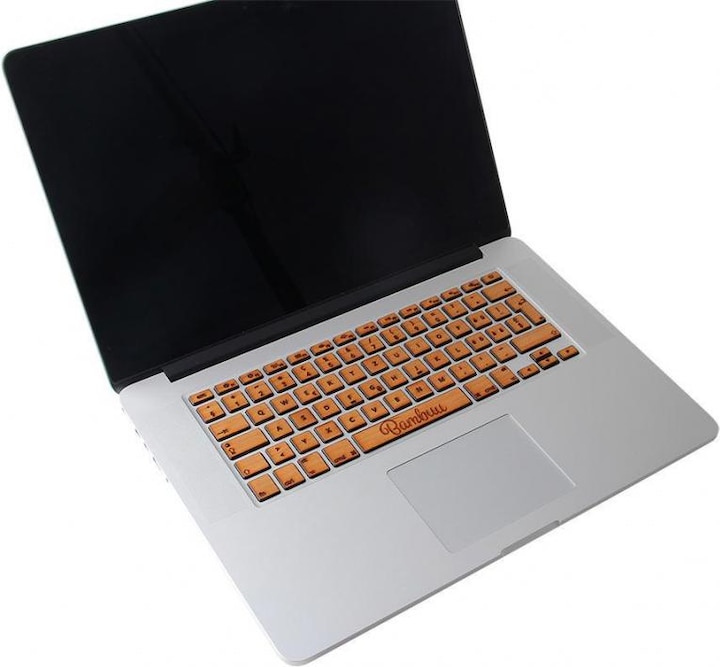 Actual product image Bambuu MacBook Keyboard Skin