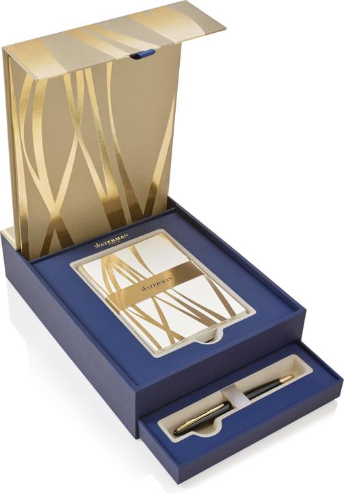 Waterman S1937585 Geschenkset (Gold, Schwarz Hochglanz, 1 x)