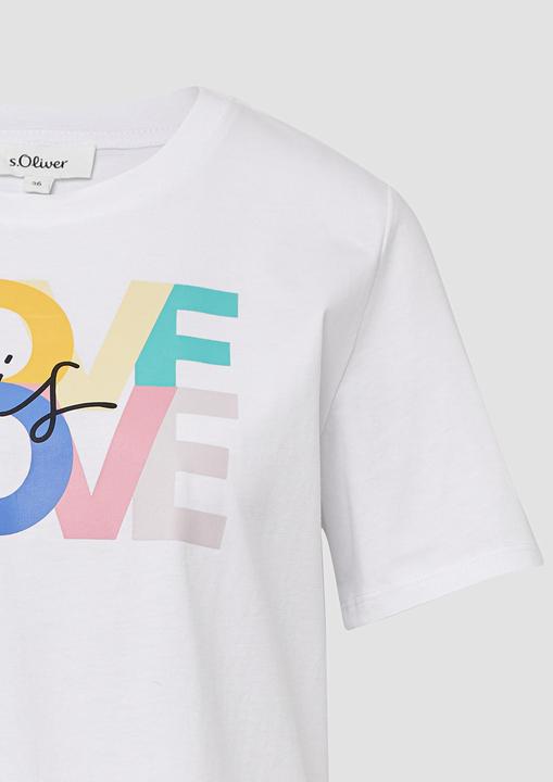 Produktbild S.Oliver T-Shirt T-Shirt mit Pride-Motiv (34)