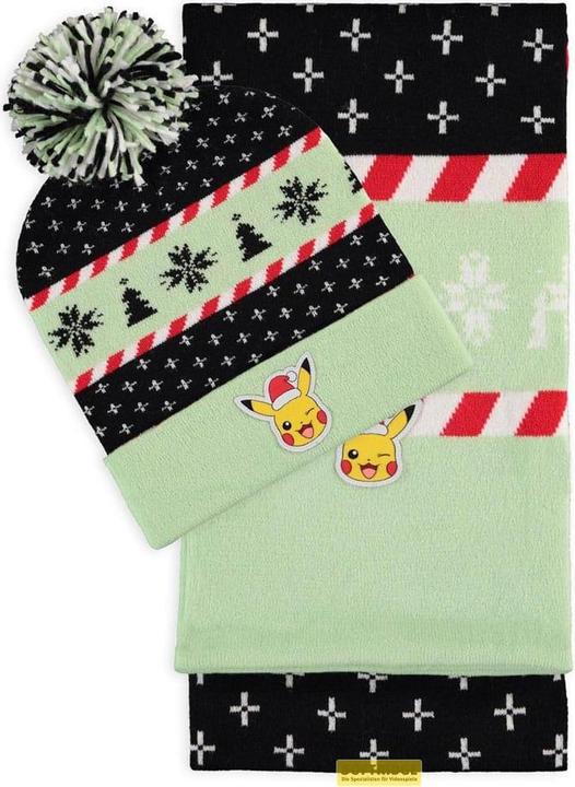 Immagine prodotto Difuzed Set Pokemon con cuffietta e sciarpetta Pikachu