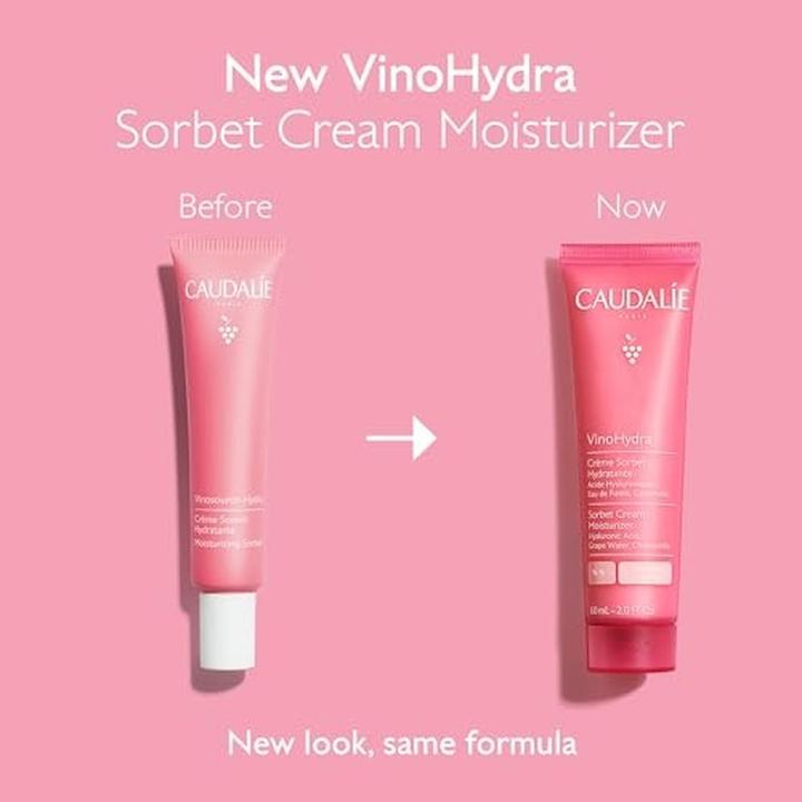 Actual product image Caudalie VinoHydra (60 ml, 24h cream, Up to SPF 10)