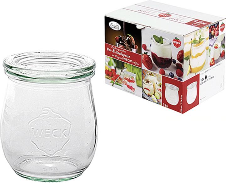 Image du produit Weck Bocaux de stérilisation (12 pcs, 0.22 l)