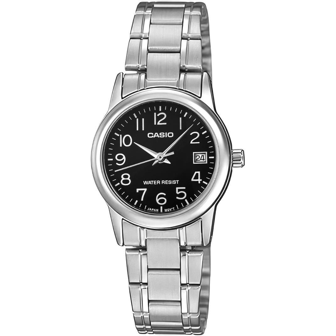 Casio, Armbanduhr, Enticer, Silber, (Analoguhr, 25 mm)