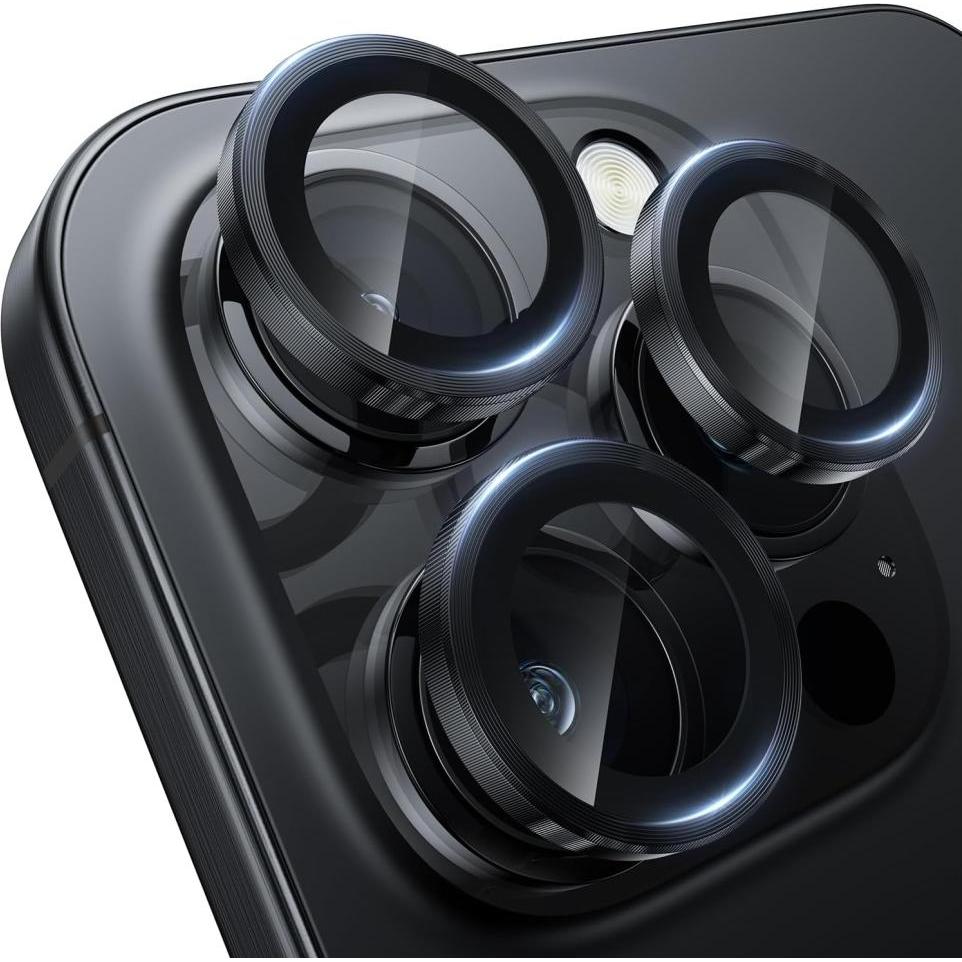 Screenguard Camera Lens Protector Schutzglas Apple iPhone 16 Pro (1 Stück, Apple iPhone 16 Pro), Smartphone Schutzfolie,...