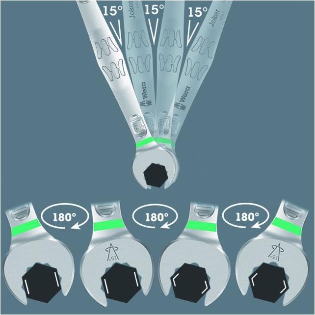 Productafbeelding Wera Combinatiesleutel 6003 Joker 17 x Ø 24,5 mm (17 mm)
