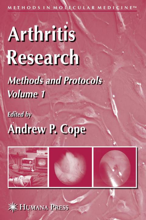 Produktbild Arthritis Research (Englisch, 2010)