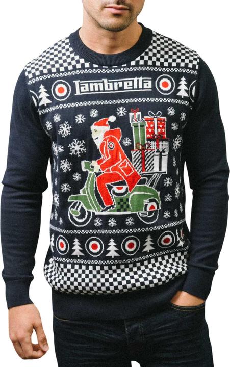 Produktbild Lambretta AW25 Pullover weihnachtliches Design (M)